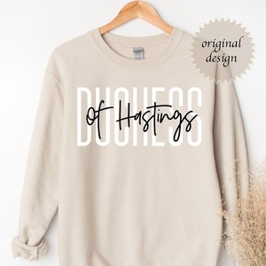 Duchess of Hastings - Bridgerton Sweatshirt - Bridgerton Fan - Simon and Daphne - Duke of Hastings - Lady Whistledown - Bridgerton Book