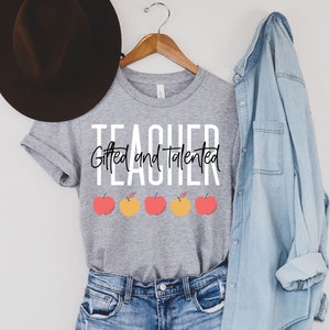 GT Teacher shirt - Gifted and Talented Teacher shirt Teacher Appreciation 2022 Thank you for GT teacher Elementary School Teacher shirt