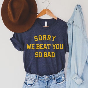 Sore Winner Shirt for Losers Funny Sports T-Shirt Polite Winning Champions Champs We Won We Beat You Lost College Rivalry Tournament Family