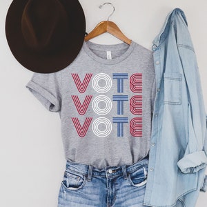 Vote Vote Vote Shirt - Voting Shirt - 2022 Election - Vote Shirt - Womens Vote Shirt - Vote Shirt 2022 - Vote for Women - Elections Shirt