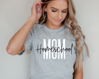 Homeschool Mom Shirt Homeschool Mama Homeschooling shirt Unschooling Homeschool tee Homeschooler Back to homeschool Gift for Homeschool Mom