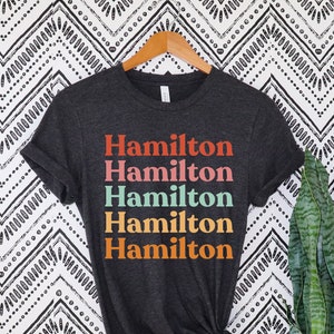 Hamilton Shirt - Hamilton Gift for Her - Hamilton Womens Funny Hamilton Birthday Awesome Wow King George Alexander Hamilton Fan T-shirt