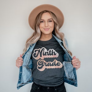 Ninth Grade teacher Shirt High School Shirt New Teacher 9th Grade Teacher Freshman Teacher English Sophomore History Ninth Grade Gift TShirt