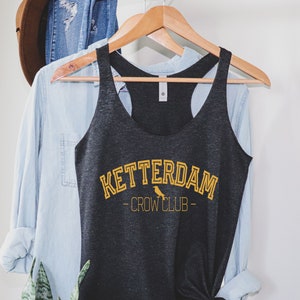 Ketterdam Crow Club Shirt - Shadow and Bone Shirt mens womens - Tank - Shadow and Bone Gift - Grishaverse Fan - Six of Crows - The Darkling