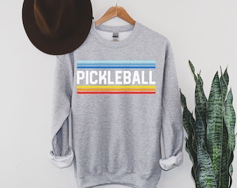 Pickleball Sweatshirt - Pickleball Sweater - Pickleball Teammate - Pickleball Gift - Christmas Present - Shirt Player Dad Mom Retired