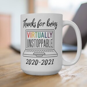 Teacher Appreciation Gift 2021 - End of Year Teacher Gift for Teachers - Virtual Learning Teacher Gift Teaching Mug Thank You Teacher Gifts