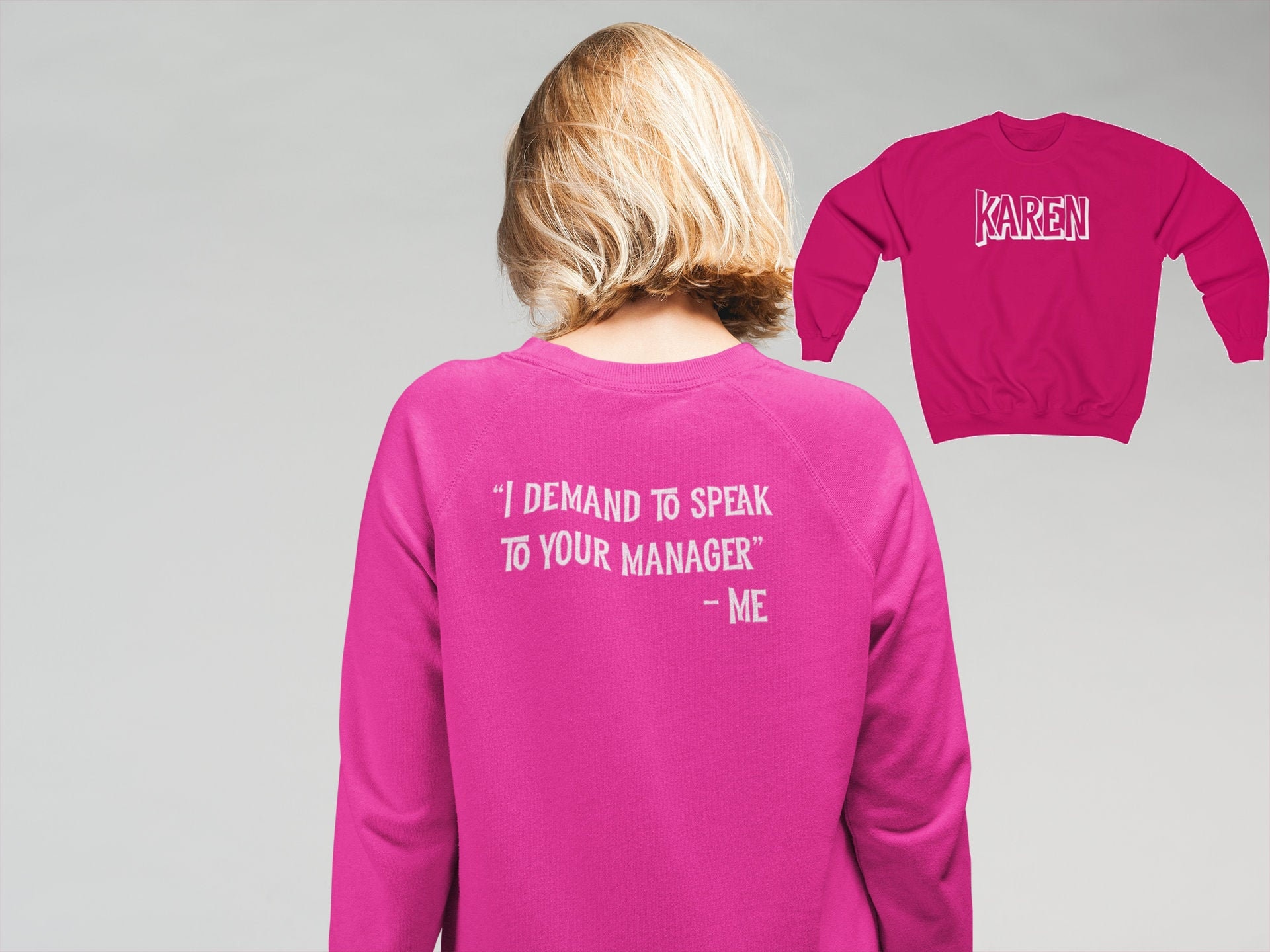 Karen Costume Karen Shirt Karen Sweatshirt Okay Karen I Wish a