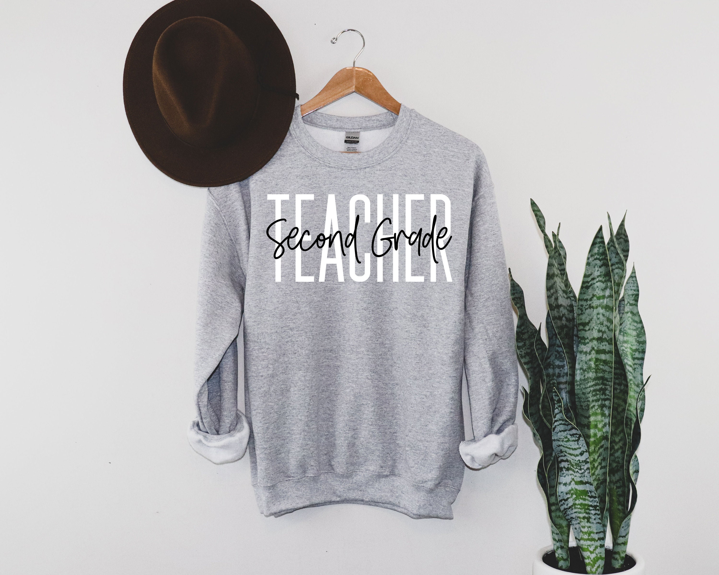 2nd Grade Teacher Sweatshirt Second Grade Teacher Shirt 2nd - Etsy