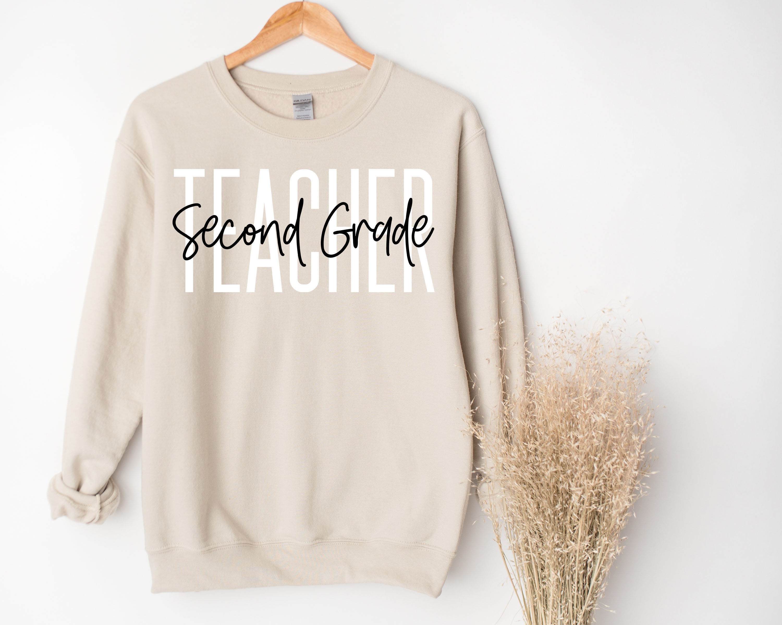 2nd Grade Teacher Sweatshirt Second Grade Teacher Shirt 2nd - Etsy