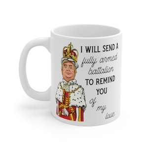 Trump Funny Alexander Hamilton - Awesome Wow - King George Mug - Hamilton Mug - Hamilton Gift - Donald Trump - King George Hamilton