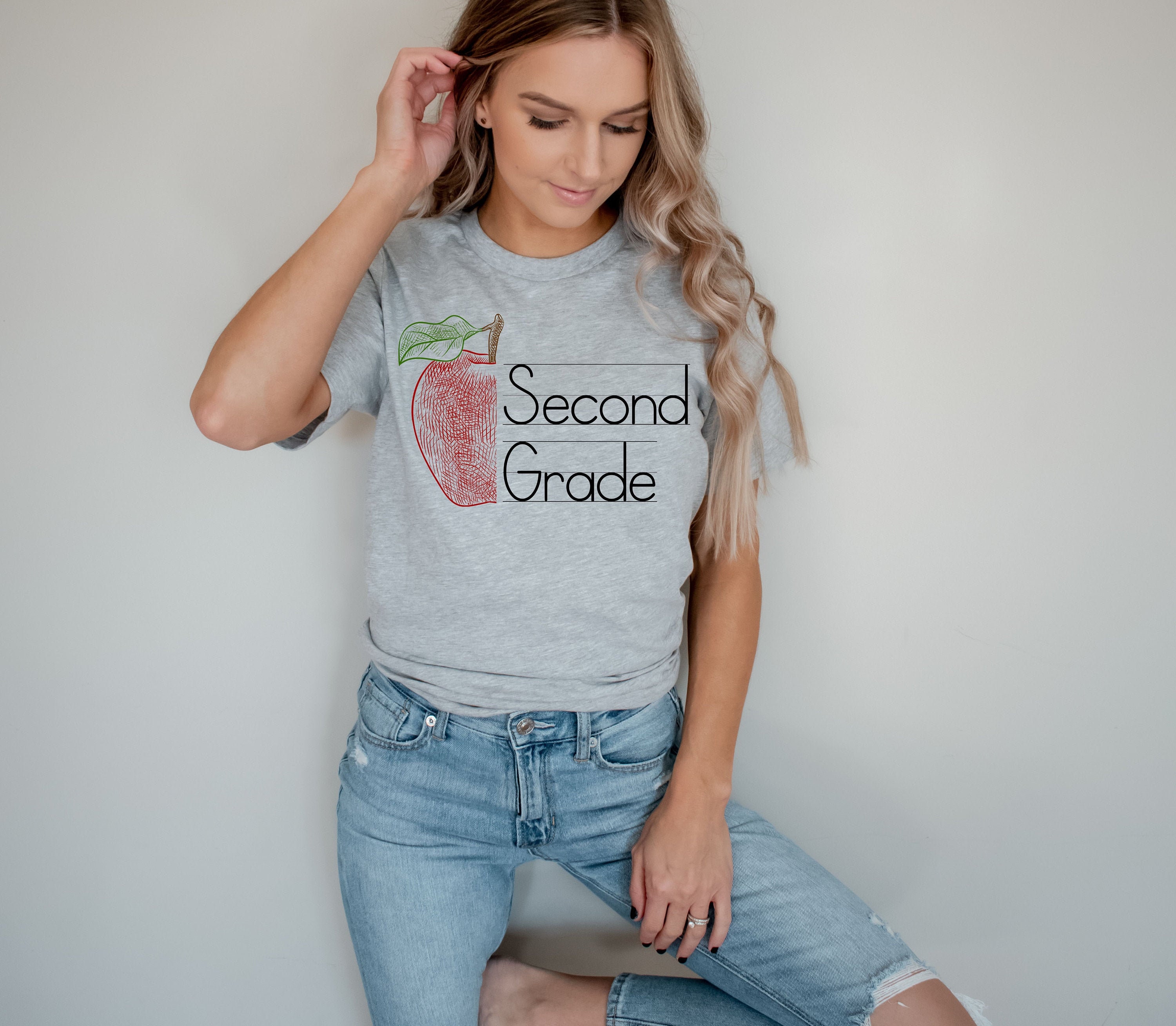Second Grade Teacher Shirt 2nd Grade 