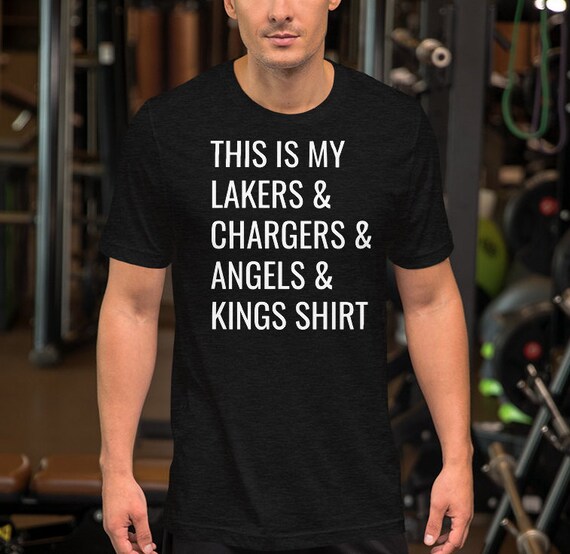 CUSTOM Los Angels Sports Shirt LA Kings 
