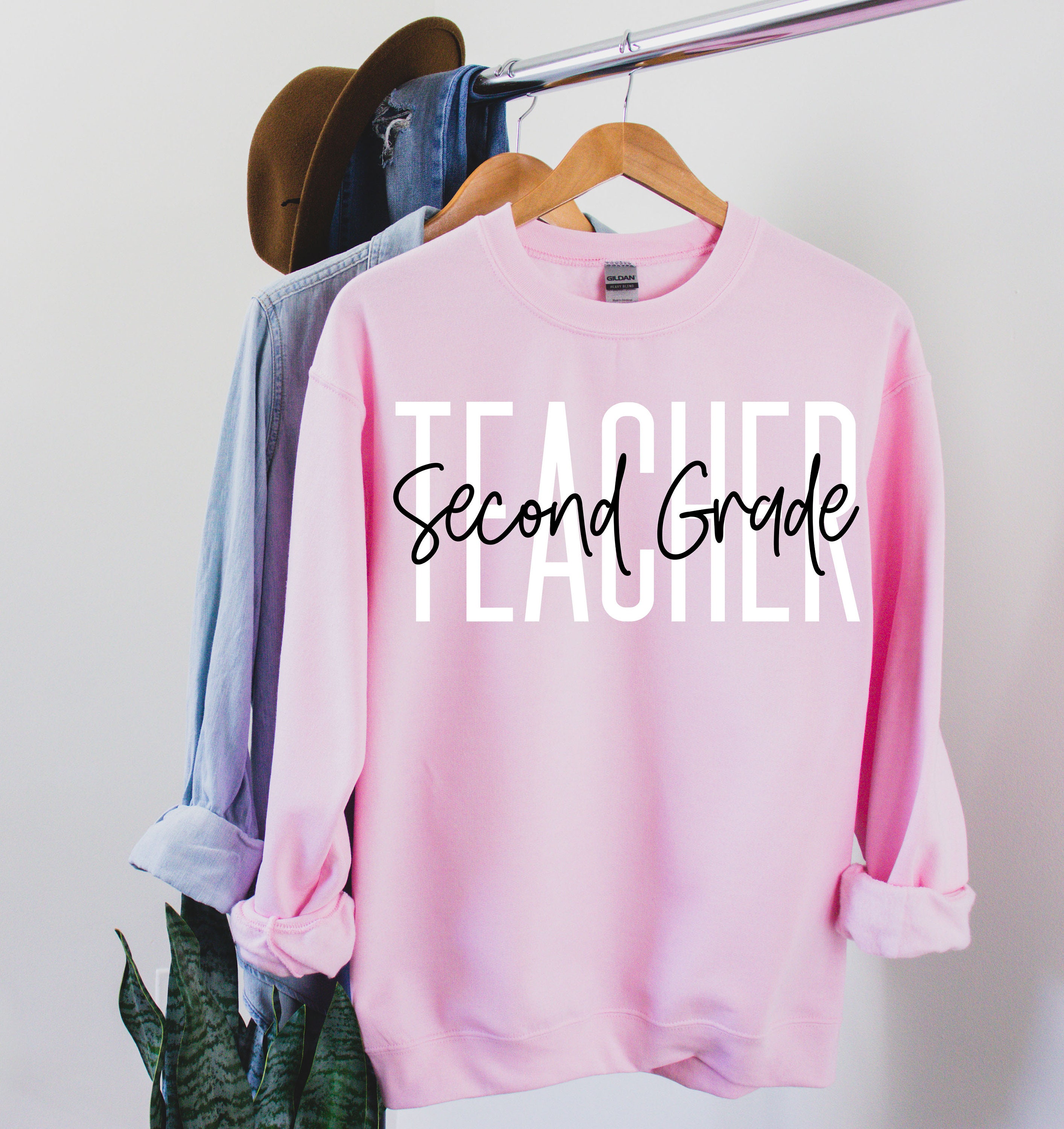 2nd Grade Teacher Sweatshirt Second Grade Teacher Shirt 2nd - Etsy