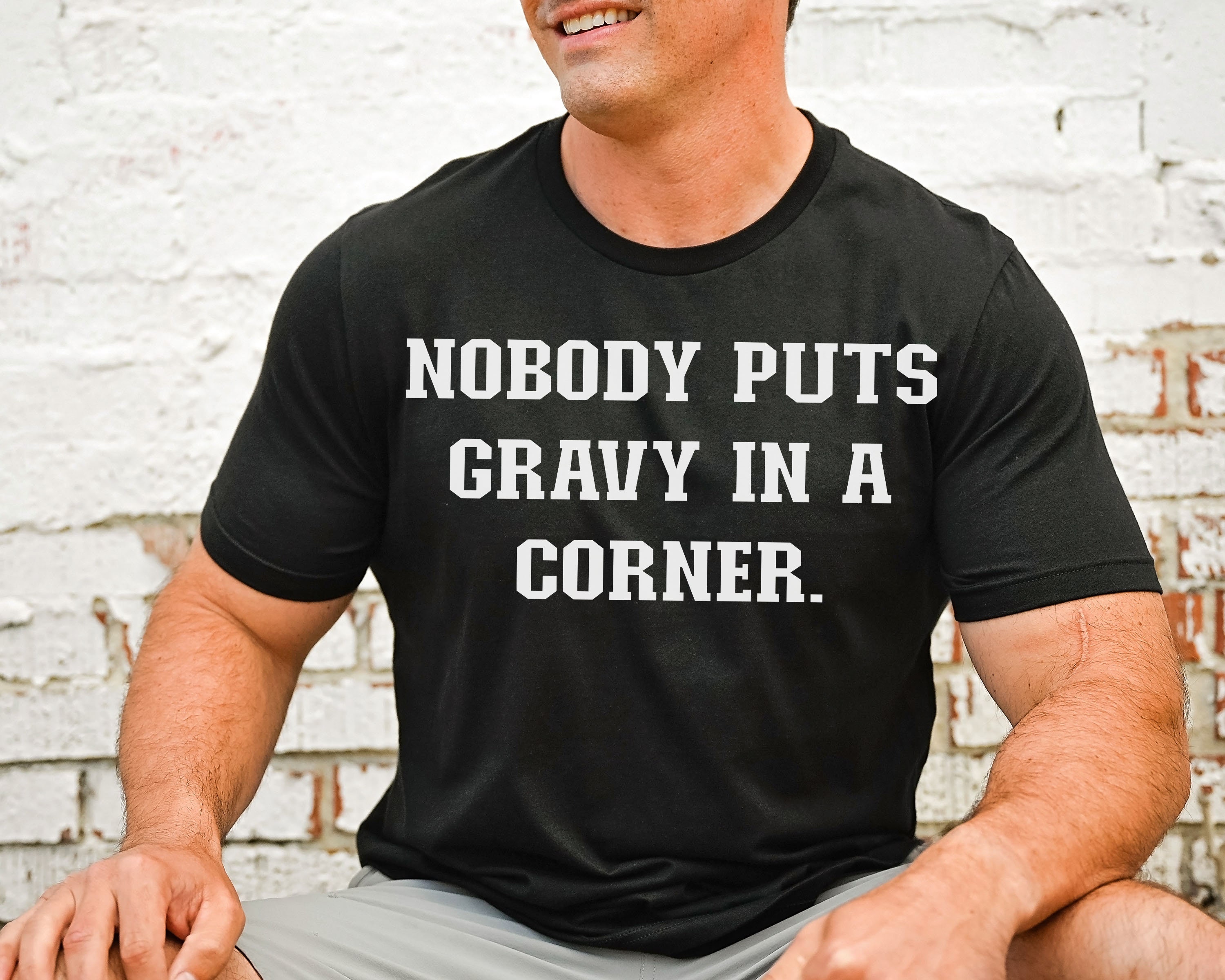 Cordelia gekruld verdund Funny Thanksgiving Shirt Dad Jokes Humor Loves Gravy Turkey - Etsy