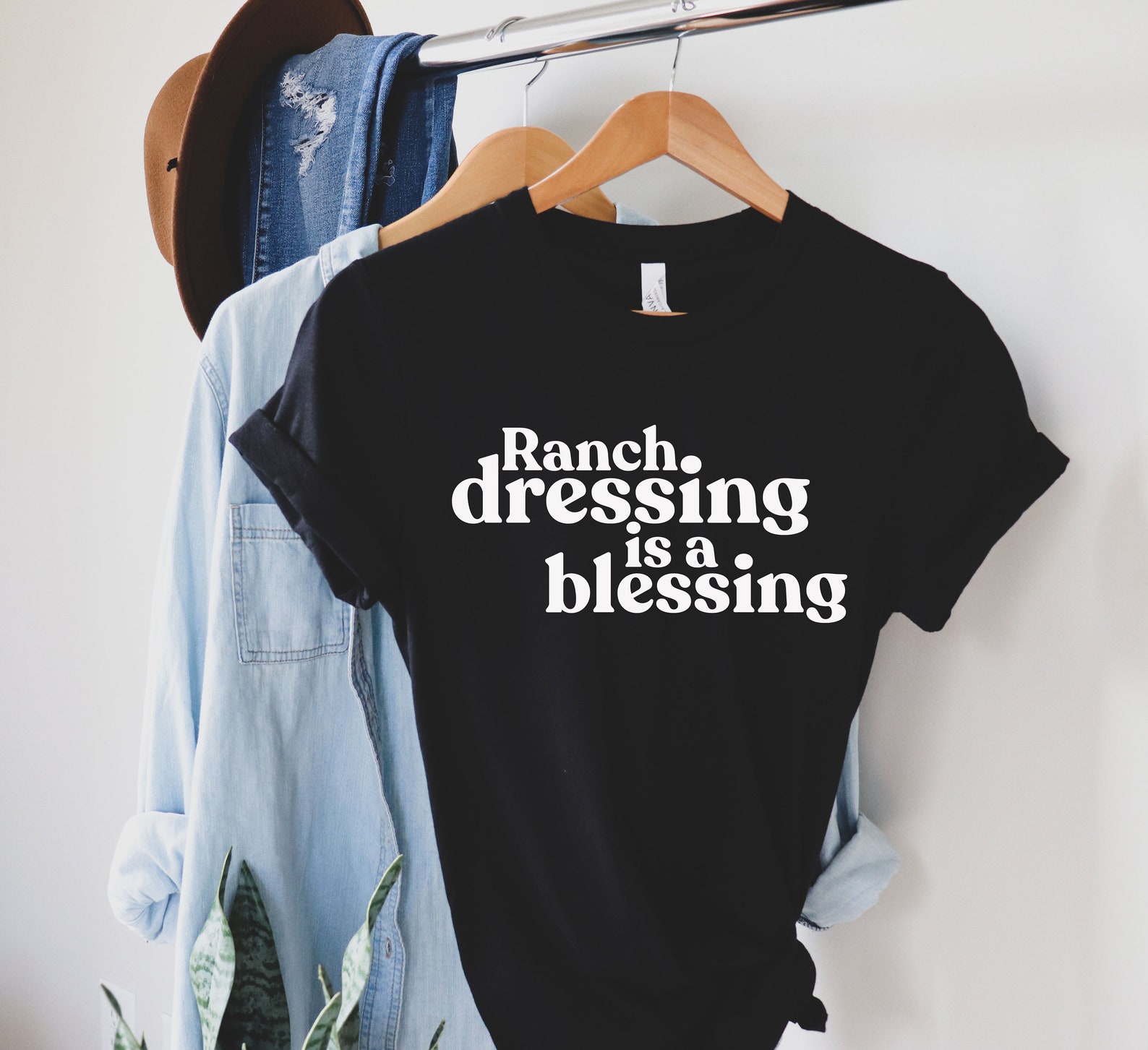 Ranch Dressing is a Blessing Shirt Funny Mom Tee Mothers Day Etsy