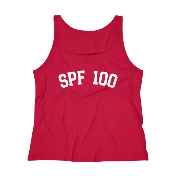 SPF 100 Tank - SPF Shirt - Sunscreen Shirt - Summer Sun Shirt - Summertime Tank - Sunkissed Shirt - Hello Summer Shirt - Wear Sunscreen