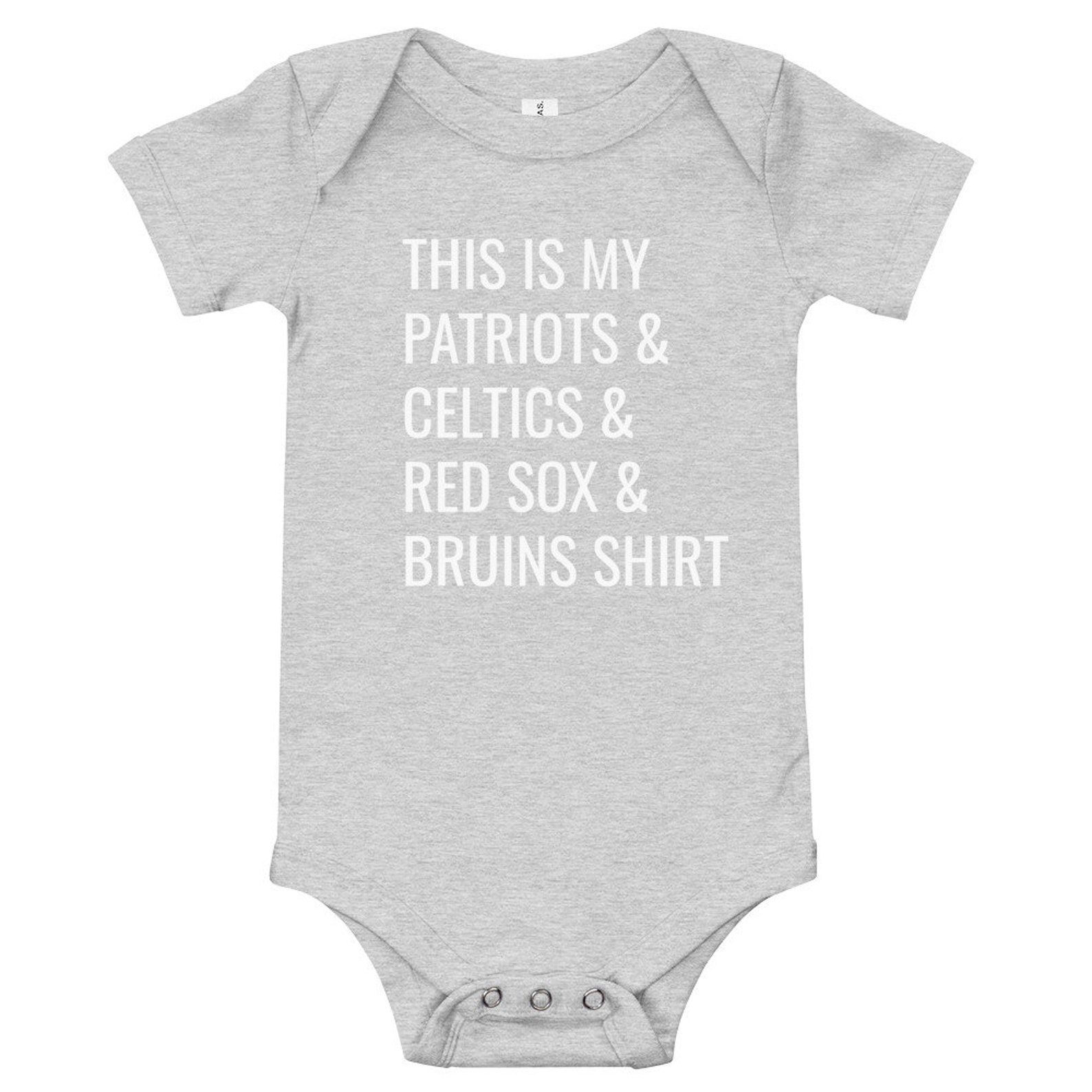 New England All Boston Sports Baby Onesie Patriots Baby Shirt Etsy