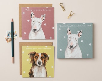 Daisy & Precious StreetVet 8 Christmas Card Pack