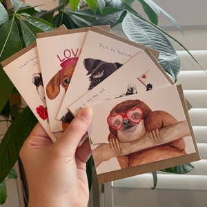 Paquete de 5 tarjetas de Galentine/Palentine