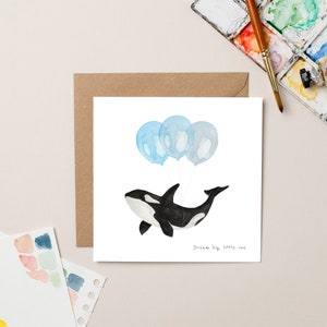 Dream Big Little One Whale-kaart