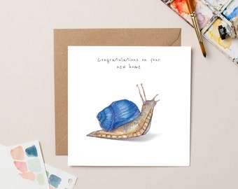 Snail New Home card