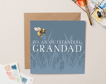 Bee Grandad card