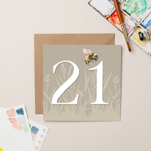 Carte 21 abeilles