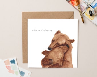 Bear Hug card