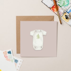 Carte Babygrow fougère