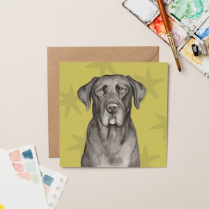 Black Lab Everyday card