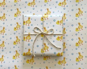 Papier cadeau canard