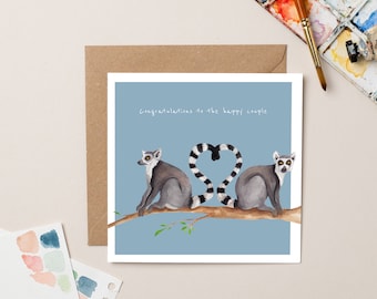 Happy Lemurs card