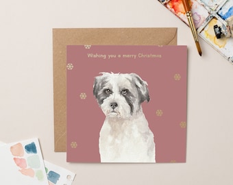 StreetVet Bella Charity Kerstkaart Goud Folie