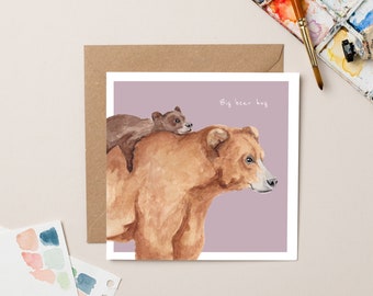 Big Bear Hug card