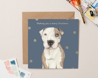 StreetVet Ty Charity kerstkaart goud folie