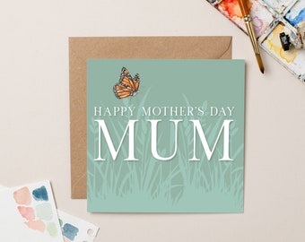 Targa A Forma Di Farfalla Per Mamma – Regalo Personalizzato Per La Festa Della Mamma, Compleanno O Natale – Piatto In Acrilico Con Frase D’amore