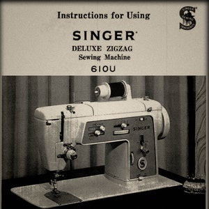 Singer 610U DeLuxe Zigzag _Manuale di istruzioni _Formato PDF _Download digitale