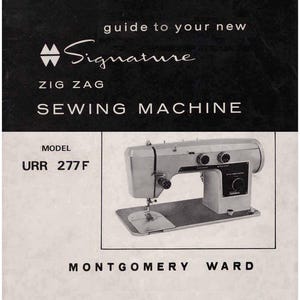 Montgomery Ward URR 277F _Instruction Manual _Digital Download _PDF format
