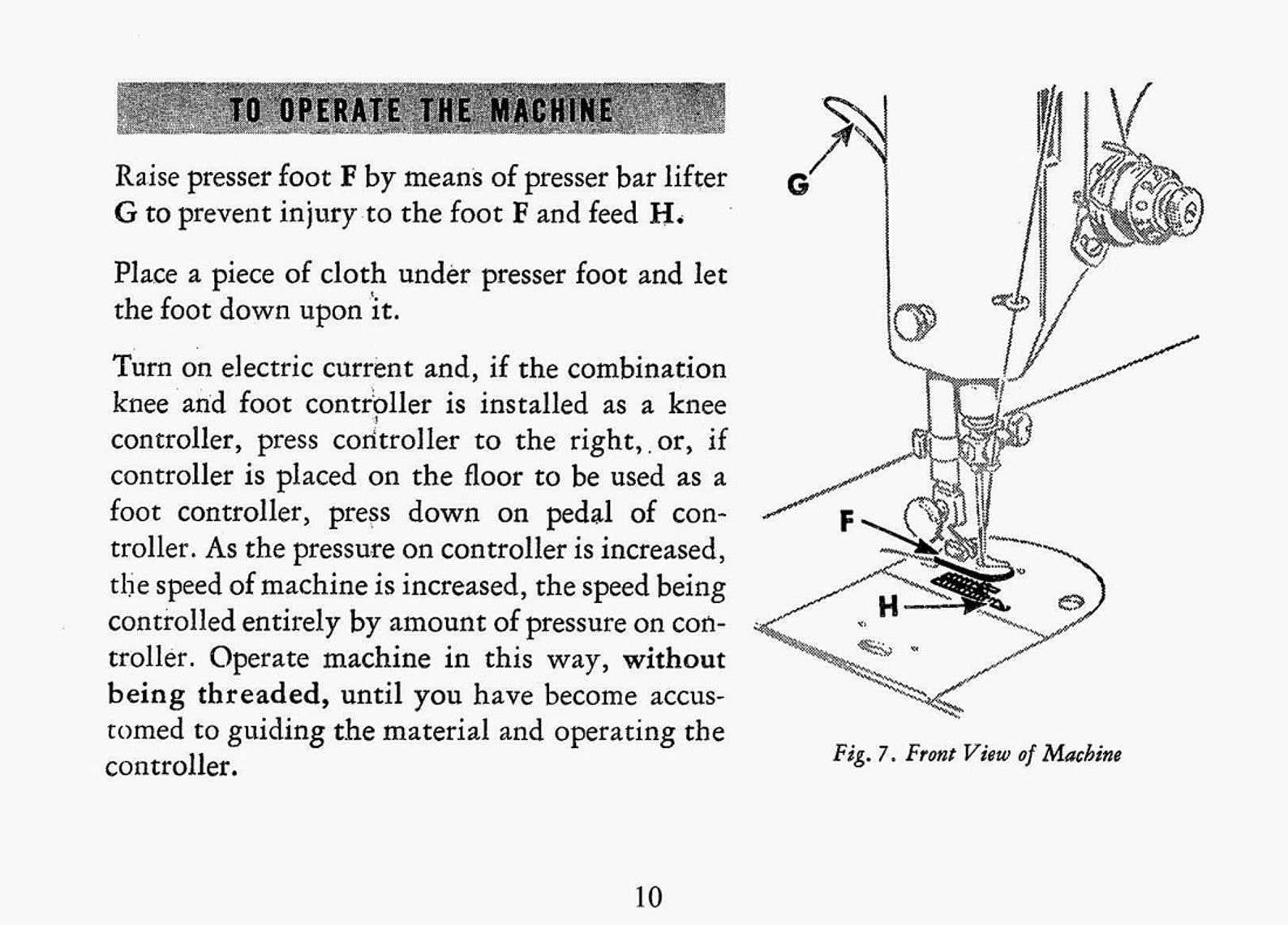 Singer 201 _instruction Manual _PDF Format _digital Download Etsy