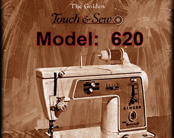 Singer 620 _golden Touch N Sew _sewing Machine _instruction