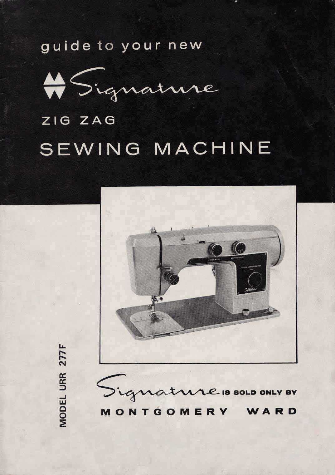 Montgomery Ward URR 277F _instruction Manual _digital Download