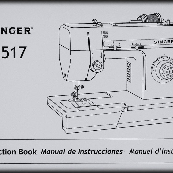 Singer  2517 _Instruction Book _Digital Download _PDF format