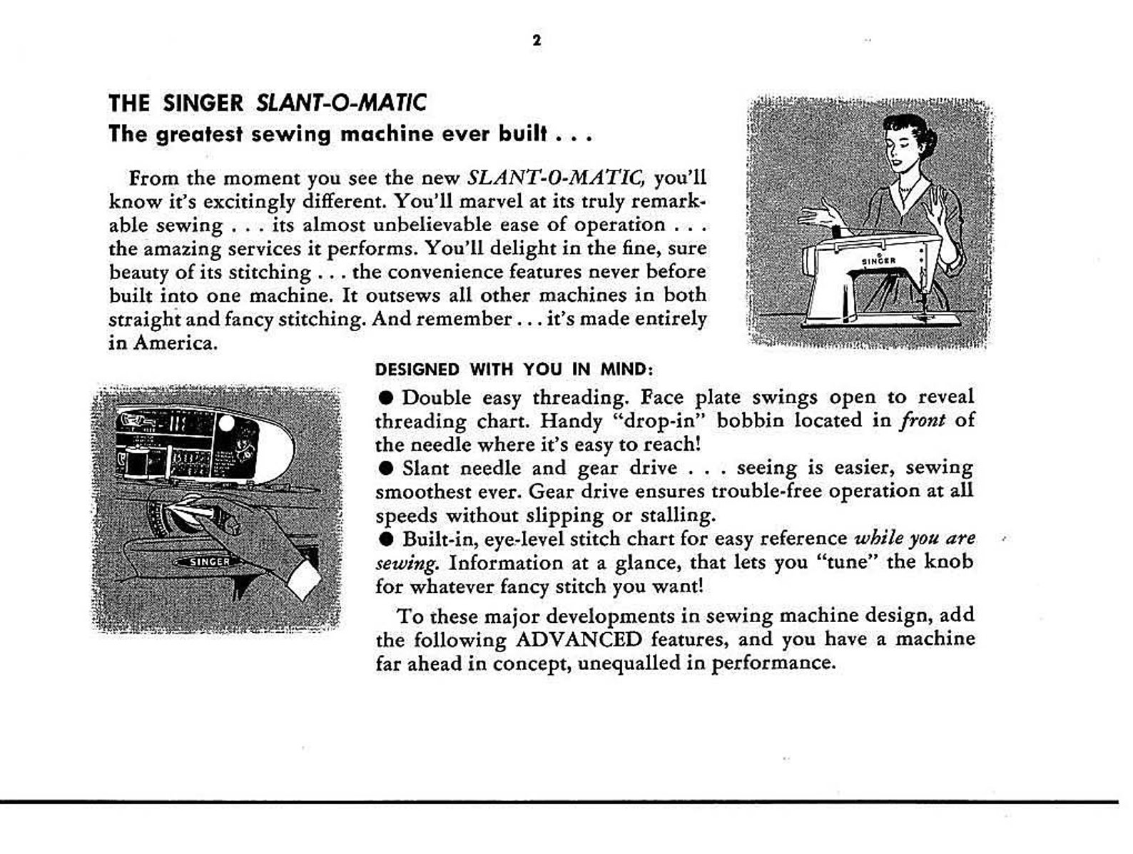 Singer 500 Instruction Manual _PDF Format _digital Download Etsy