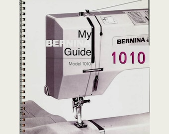 Manual de usuario de la Bernina 1010 (descarga digital en formato PDF)