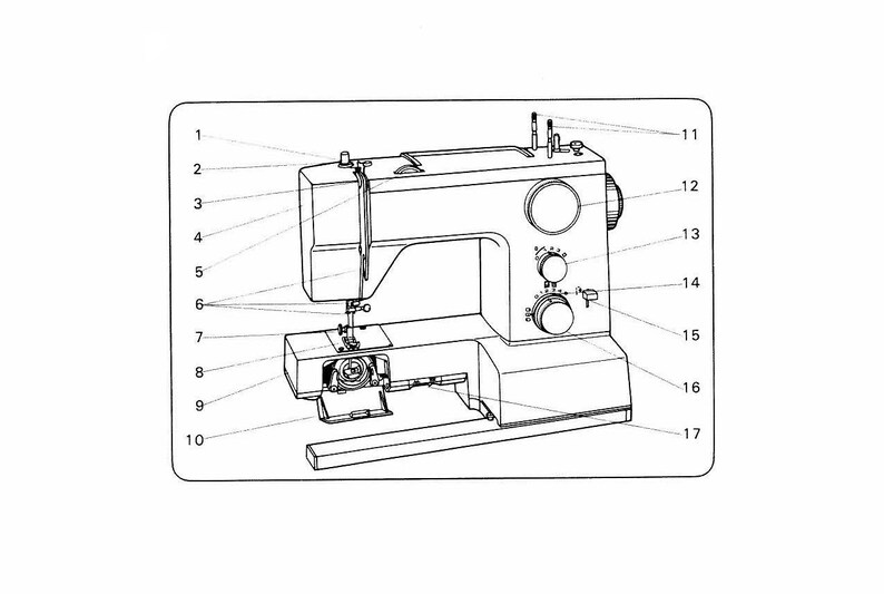 WHITE Model 1927 _instruction Book _digital Download _PDF Format _white 1927 Sewing Machine