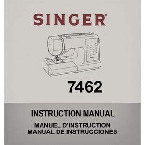 Singer 7462 _Manual de instrucciones _Descarga digital _Formato PDF