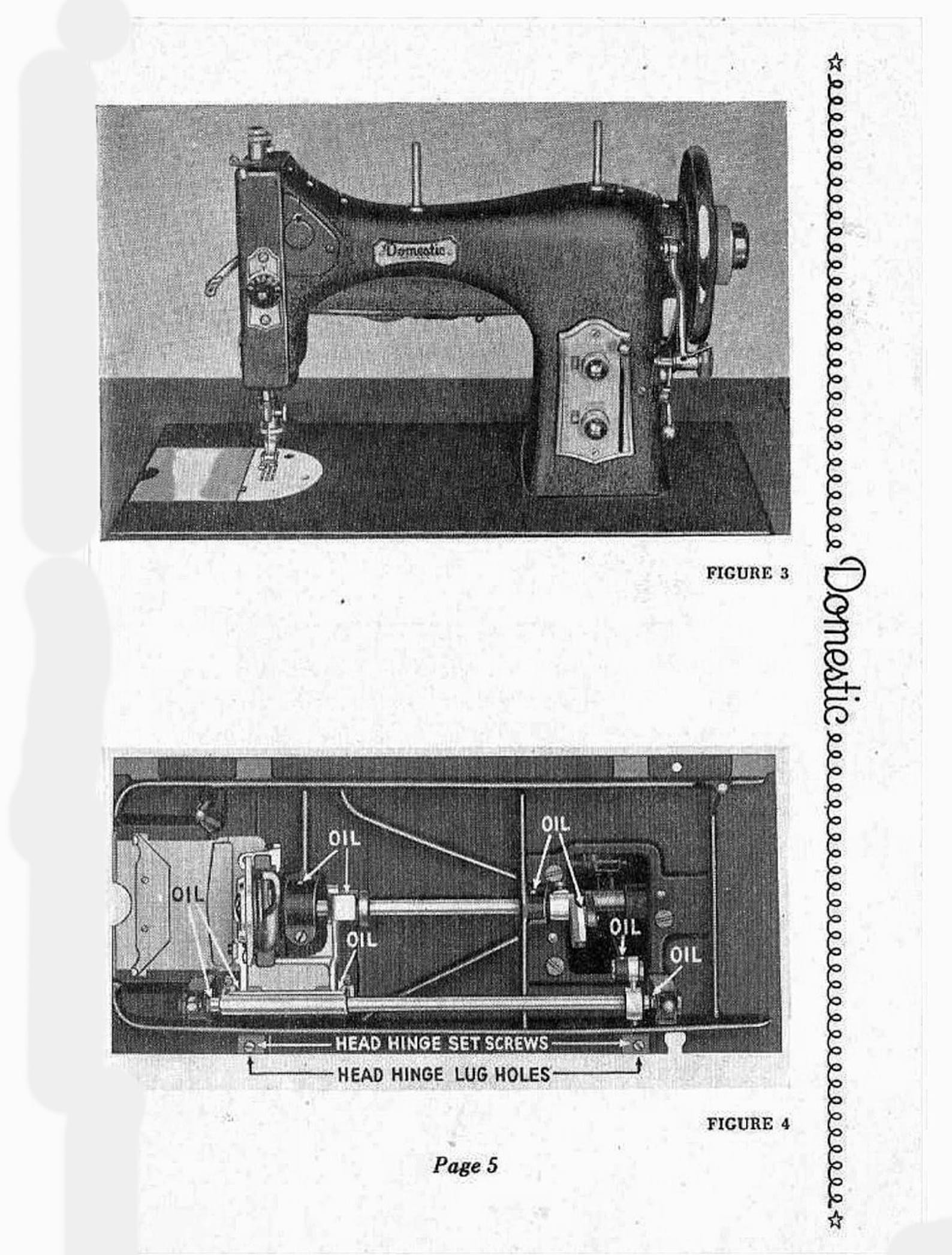 Domestic _class 153 Sewing Machine _instruction Manual _PDF Format