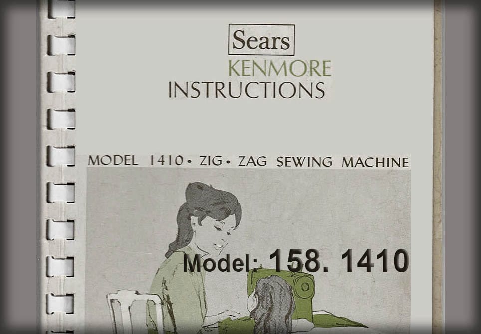 Kenmore 1700 158.17000 158.001 Zig-zag Sewing Machine 