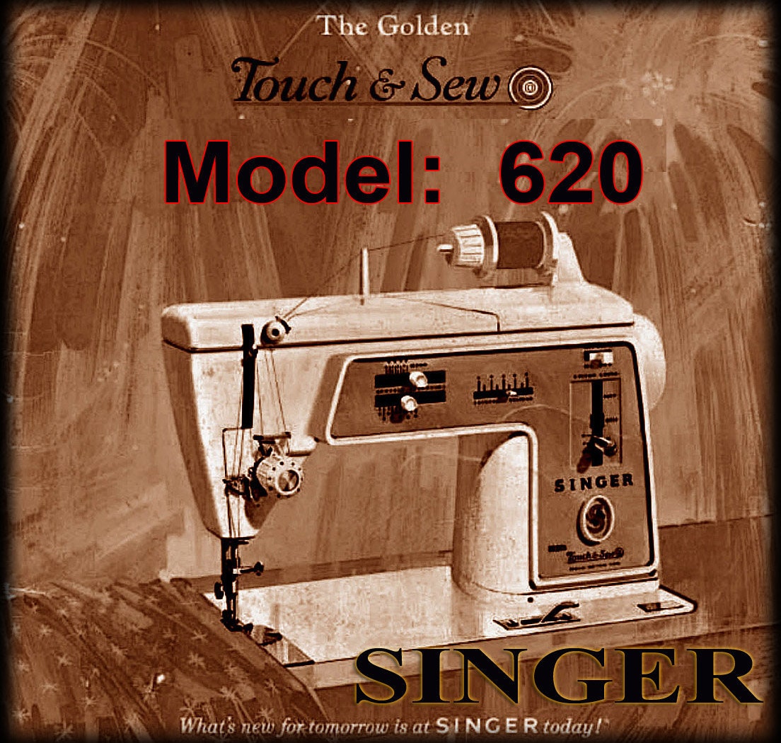 Singer 620 _golden Touch N Sew _sewing Machine _instruction