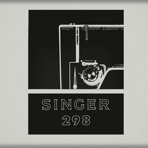 Singer 298 Manual de instrucciones _Descarga digital _Formato PDF